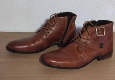 CHAUSSURES LACETS CUIR MARRON... ANNONCES Bazarok.fr